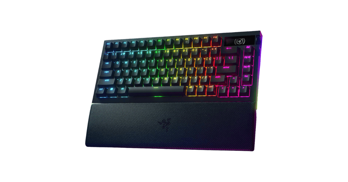 Featured gaming laptop and peripherals